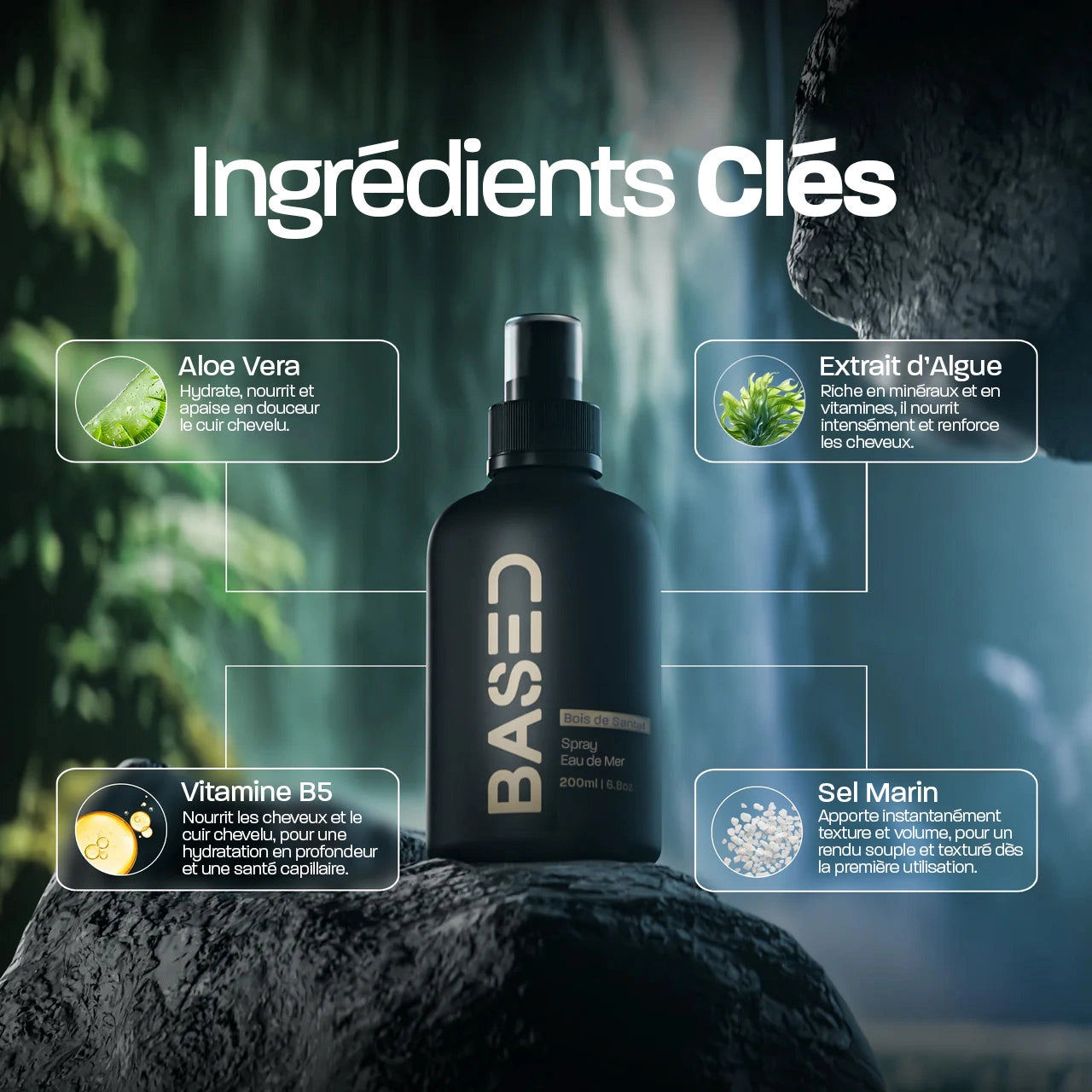 Spray Eau sel de mer