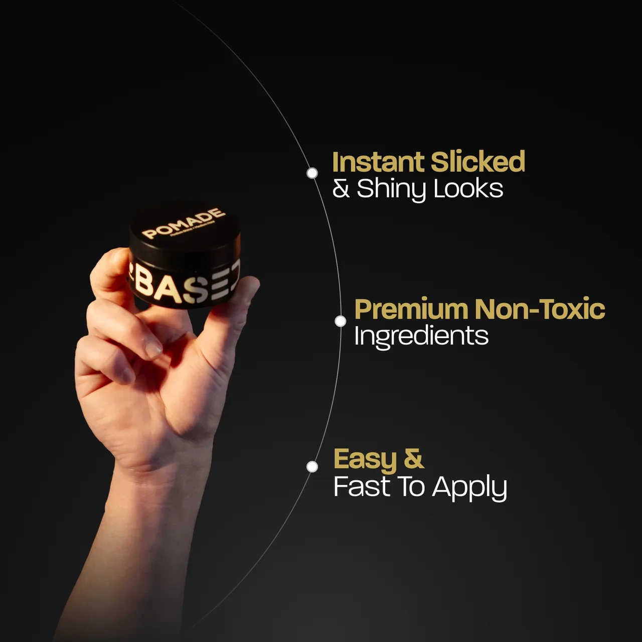 BASED pommade coiffante bienfaits caractéristiques